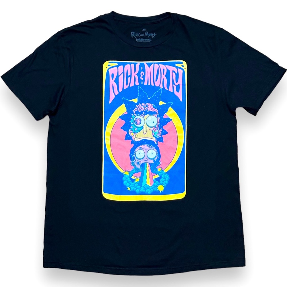 Rick & Morty Trippy Tee! NWT!